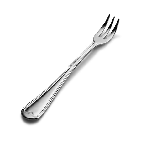 Bon Chef Victoria, Oyster/Cocktail Fork, Mirror Finish, 18/10, 5.66" , set of 12 S608